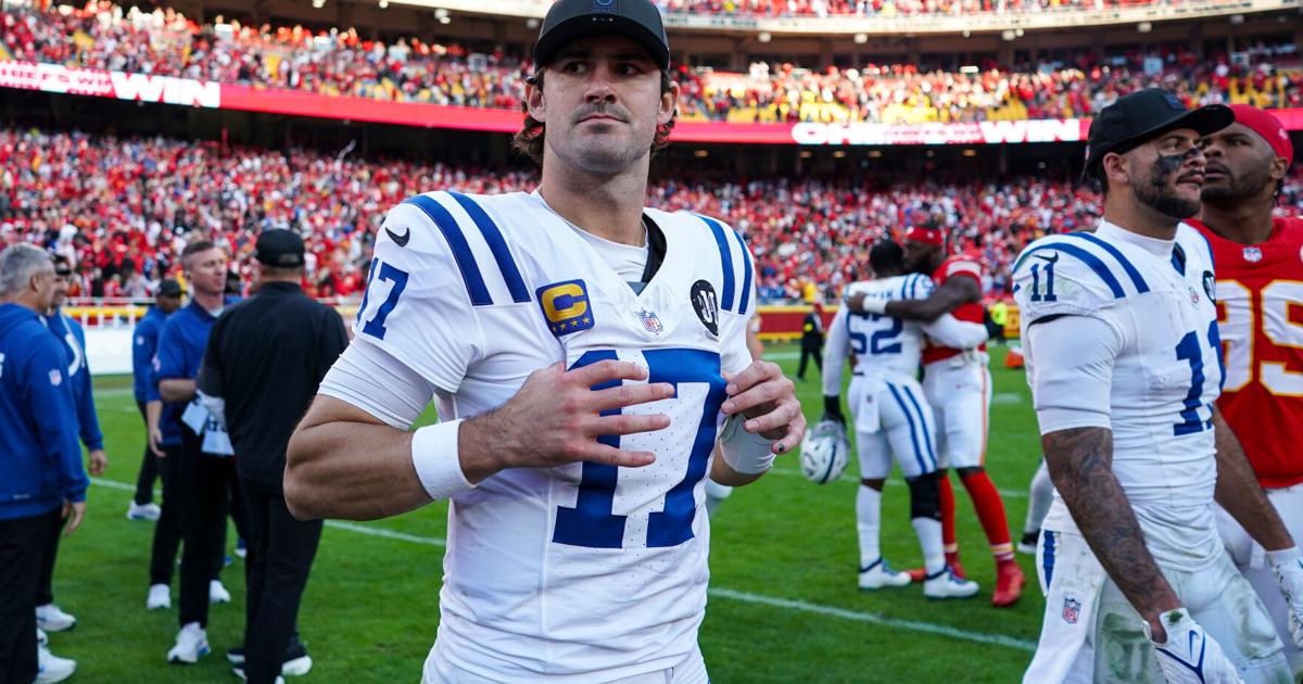 Colts QB Daniel Jones ready to face Texans in key division game | NFL