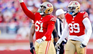 49ers downgrade player's status for Panthers game