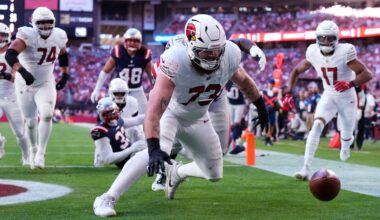Arizona Cardinals lost OL Jonah Williams for rest of season