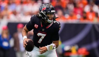 Texans quarterback C.J. Stroud practiced fully, in final stages to clearing concussion protocol, Jalen Pitre limited