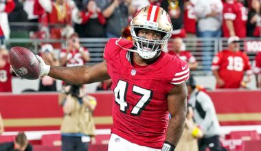 49ers Notebook: Huff expects to play vs. Rams; Trade deadline reactions; Warner's emoji of choice