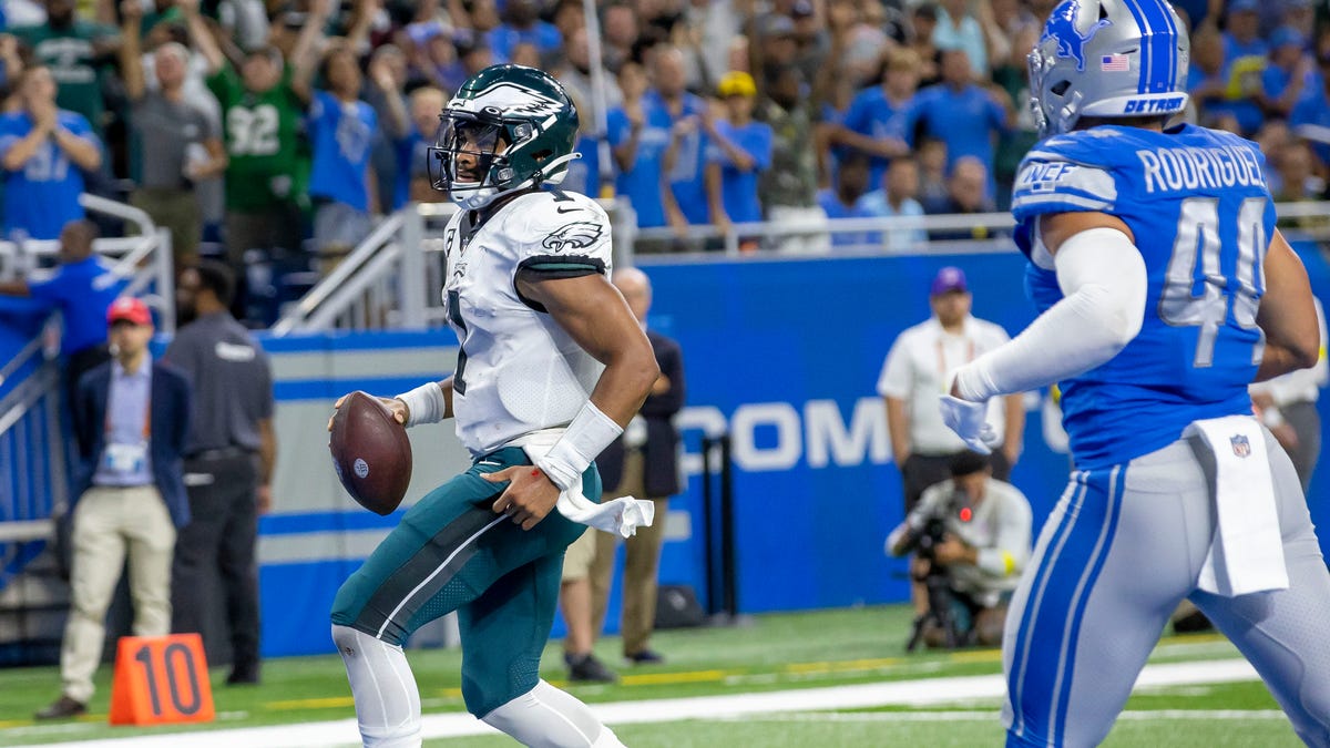 Sunday Night Football Eagles vs Lions game tonight live: How to watch, time