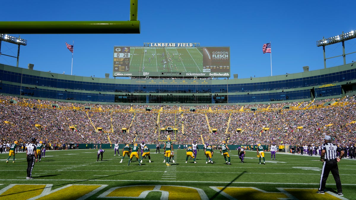 Week 12 TV broadcast map