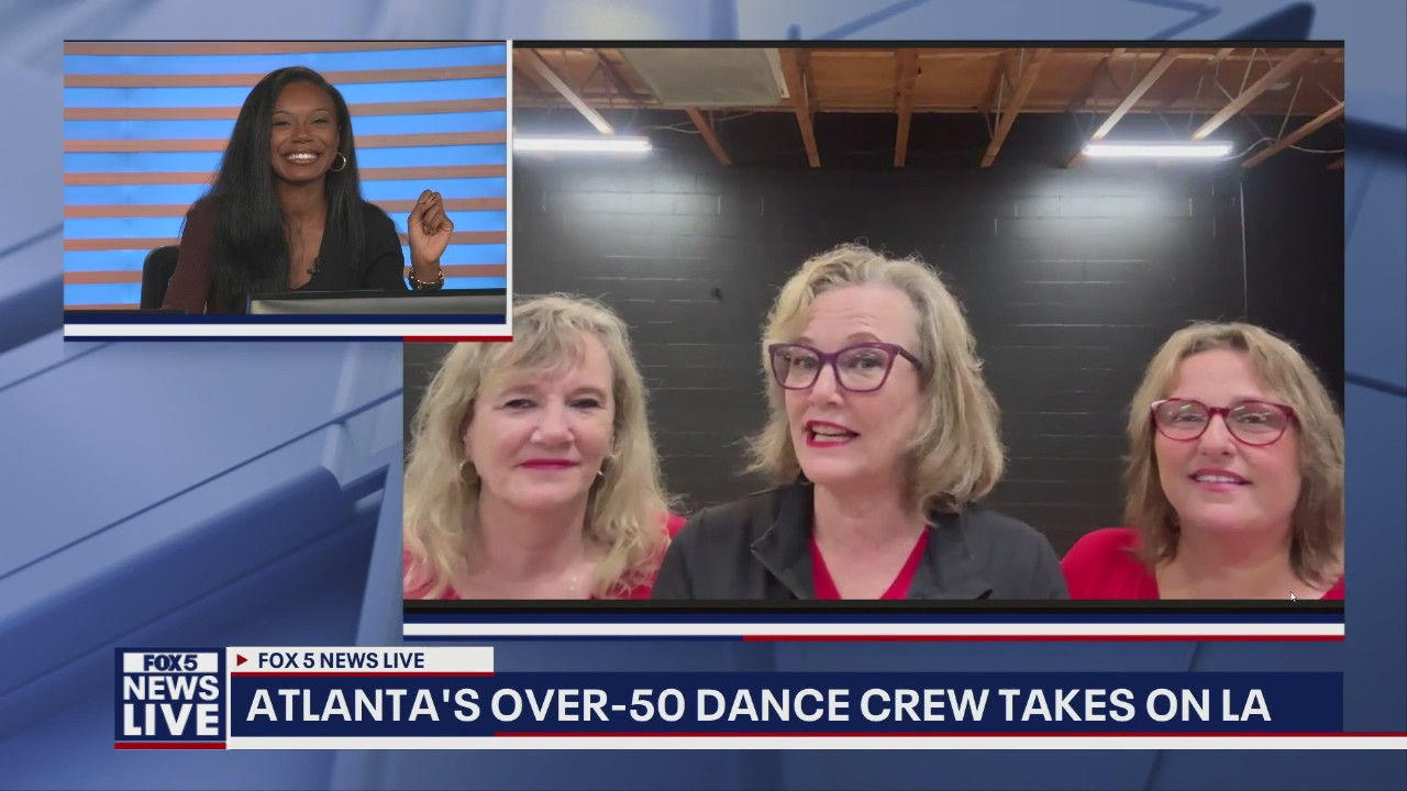 Stayin' Alive Crew of over-50s dancers performs for LA Rams