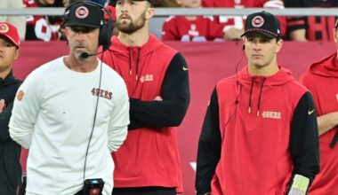 NFL midseason awards go to Shanahan, Hurts, Egbuka and Bears