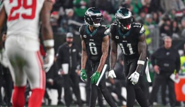 Eagles to wear all-black uniforms vs. Bears on Black Friday