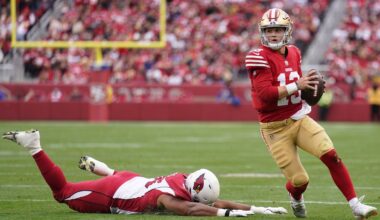 Brock Purdy will start at quarterback vs. Cardinals in Week 11