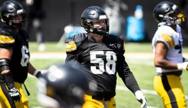 Iowa football OL cracks CBS Sports Top 100 NFL Draft prospects