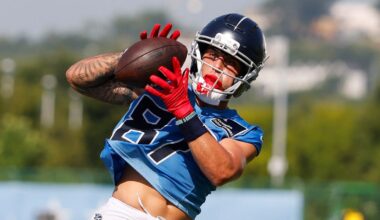 Tennessee Titans elevate Xavier Restrepo, activate Kalel Mullings