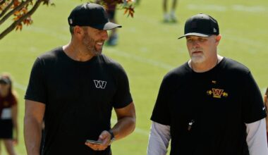 Washington Commanders move up another spot in 2026 NFL draft order