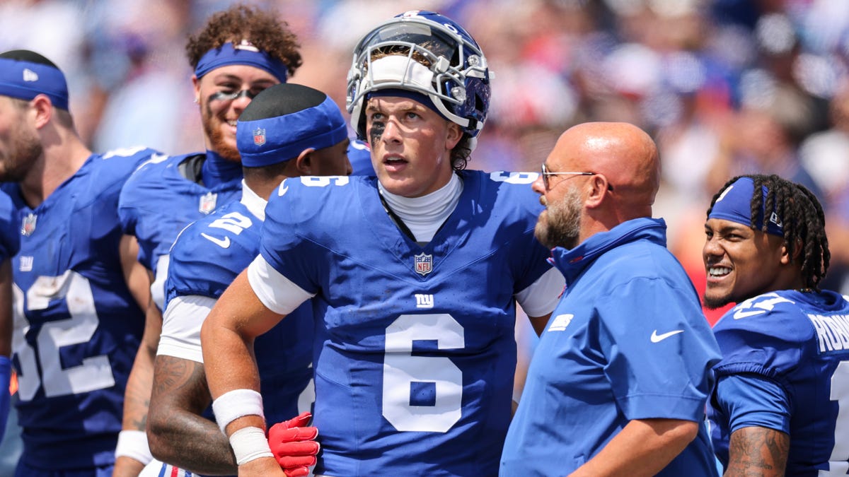Giants' Jaxson Dart pays emotional tribute to fired coach Brian Daboll