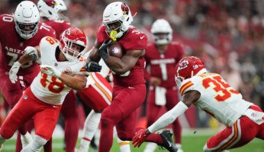 Arizona Cardinals RB misses Thursday's practice