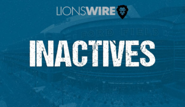 Lions inactives for Week 13: Marcus Davenport is back