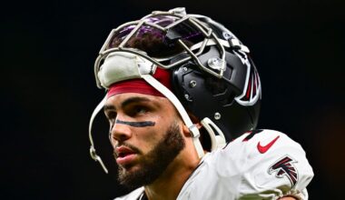 Drake London, Brandin Cooks out