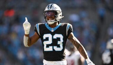 C.J. Henderson spotted at practice