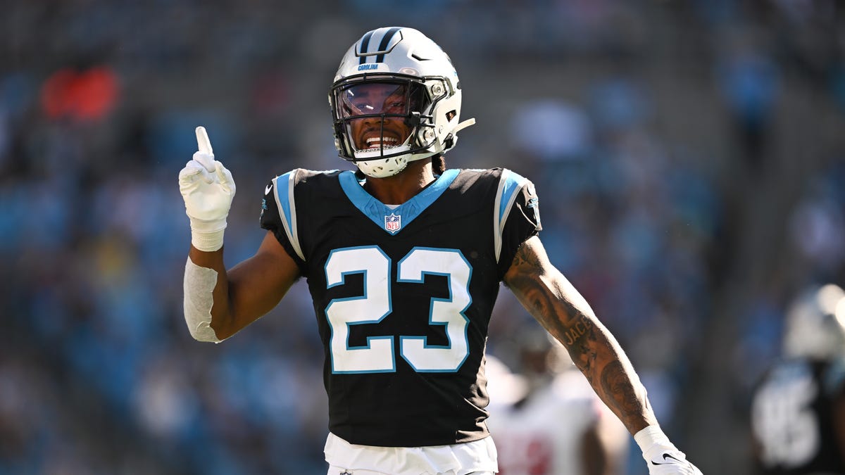 C.J. Henderson spotted at practice