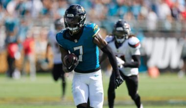 Jaguars' inactives vs. Chargers Week 11 includes Brian Thomas Jr.