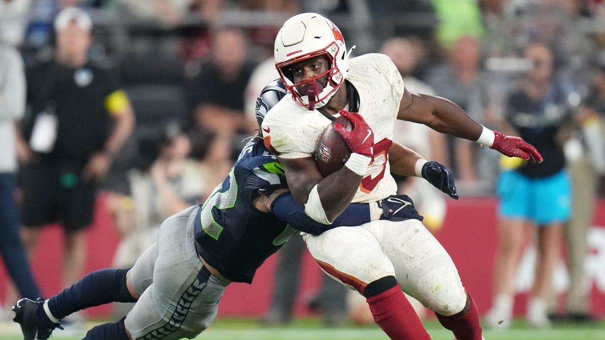 Cardinals reveal status of running backs, others ahead of 49ers game