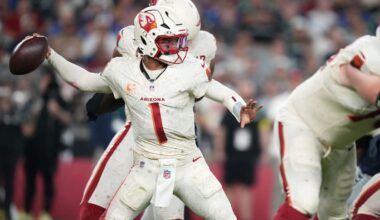 Arizona Cardinals place Kyler Murray on IR. Jacoby Brissett ready