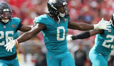 Jaguars' Trevor Lawrence (illness) will start vs. Raiders. Inactives