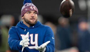 Giants' Cam Skattebo lays the smackdown on critics of his WWE stunt