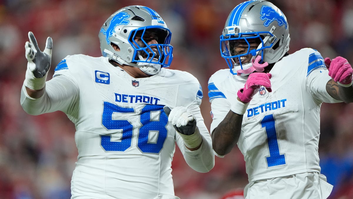 Detroit Lions get starting tackles Taylor Decker, Penei Sewell back at practice