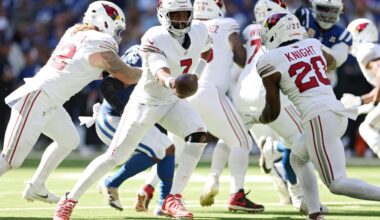 Who will start at running back for Cardinals vs. Seahawks?