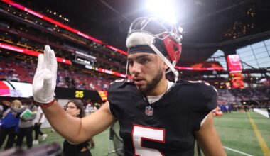 Falcons vs Panthers injury updates on Drake London, Rico Dowdle