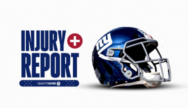 New York Giants' Jaxson Dart, 3 others out vs. Lions in Week 12