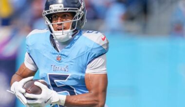 Titans vs Seahawks injury update on Chimere Dike, Elic Ayomanor