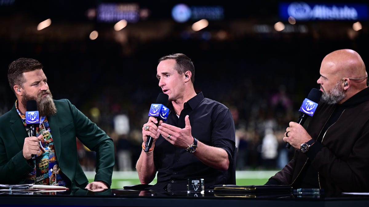 Saints legend Drew Brees will be on the call for Saints vs. Falcons