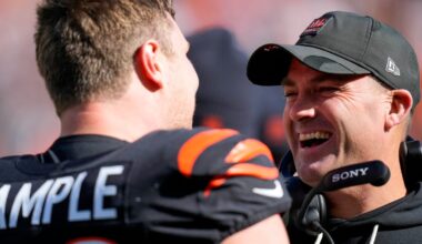 Bengals coach Zac Taylor deserves respect amid Duke Tobin's silence