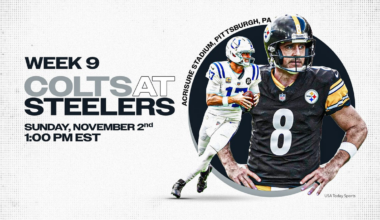 Where to watch Colts vs. Steelers today: TV channel, live stream