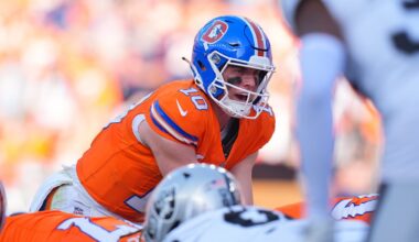 Broncos open as big 'TNF' favorites vs. Raiders