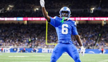 Will Detroit Lions CB play Sunday?