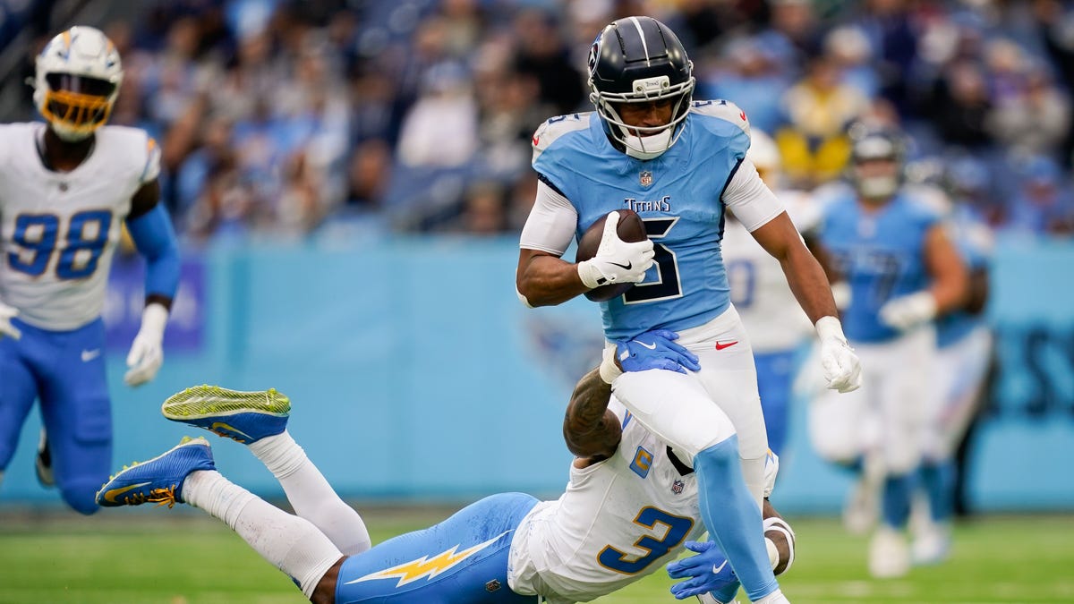 Tennessee Titans rookie WR out vs Seahawks