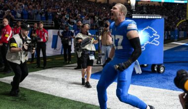 Lions plummet in latest NFL power rankings after Week 9 loss