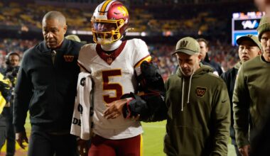 How long is Jayden Daniels out? Injury update for Commanders QB