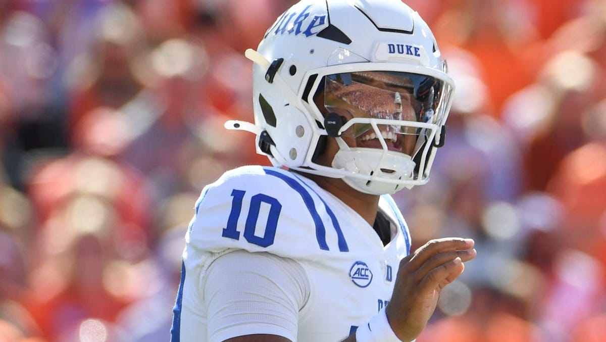 Duke quarterback Darian Mensah looks the real deal, right now