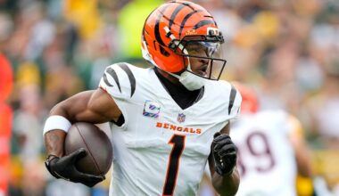Do the Bengals play today? NFL Week 10 bye schedule