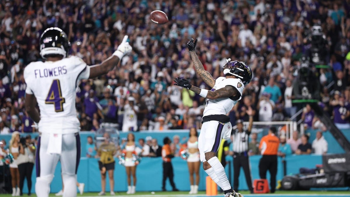 Rashod Bateman injury update, status vs. Browns in Week 11