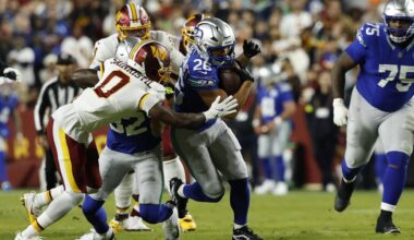 Zach Charbonnet player props odds, tips and betting trends for Week 10