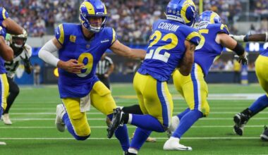Blake Corum player props odds, tips and betting trends for Week 10