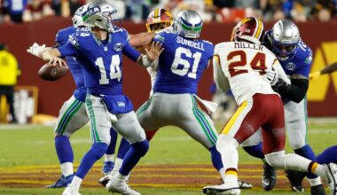 NFC West standings, Week 9 results, Week 10 schedule