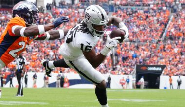 Raiders ship out WR right before Broncos game