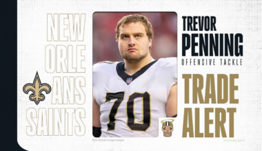 What the Saints got back from Trevor Penning-Chargers trade