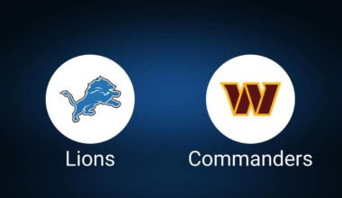 How to buy Detroit Lions vs Washington Commanders NFL tickets