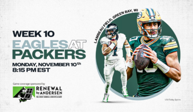 Packers vs. Eagles channel today, time, TV schedule, streaming options