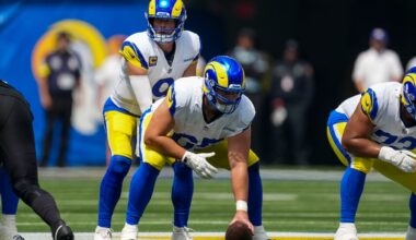 Rams' Matthew Stafford calls Coleman Shelton 'another coach' for LA