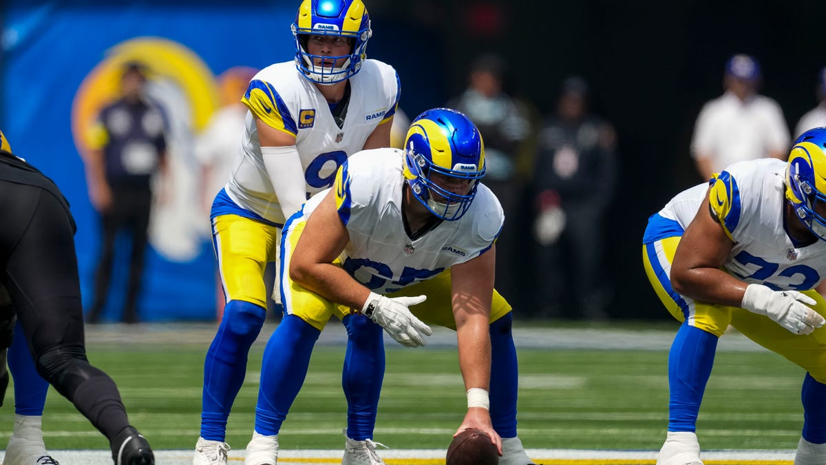 Rams' Matthew Stafford calls Coleman Shelton 'another coach' for LA